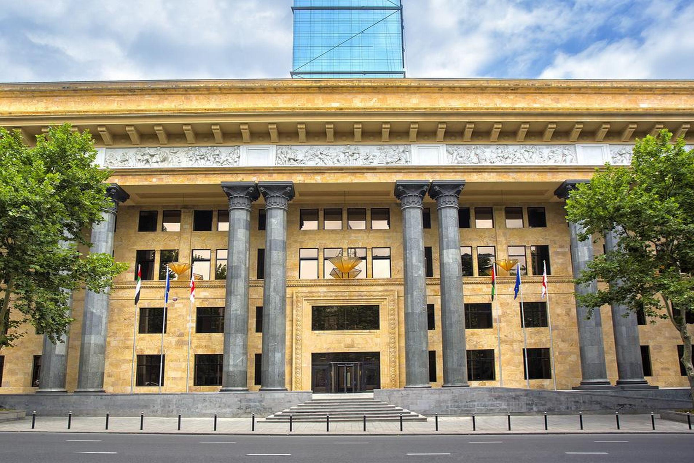 The Biltmore Tbilisi Hotel Exterior photo The Parliament of Georgia