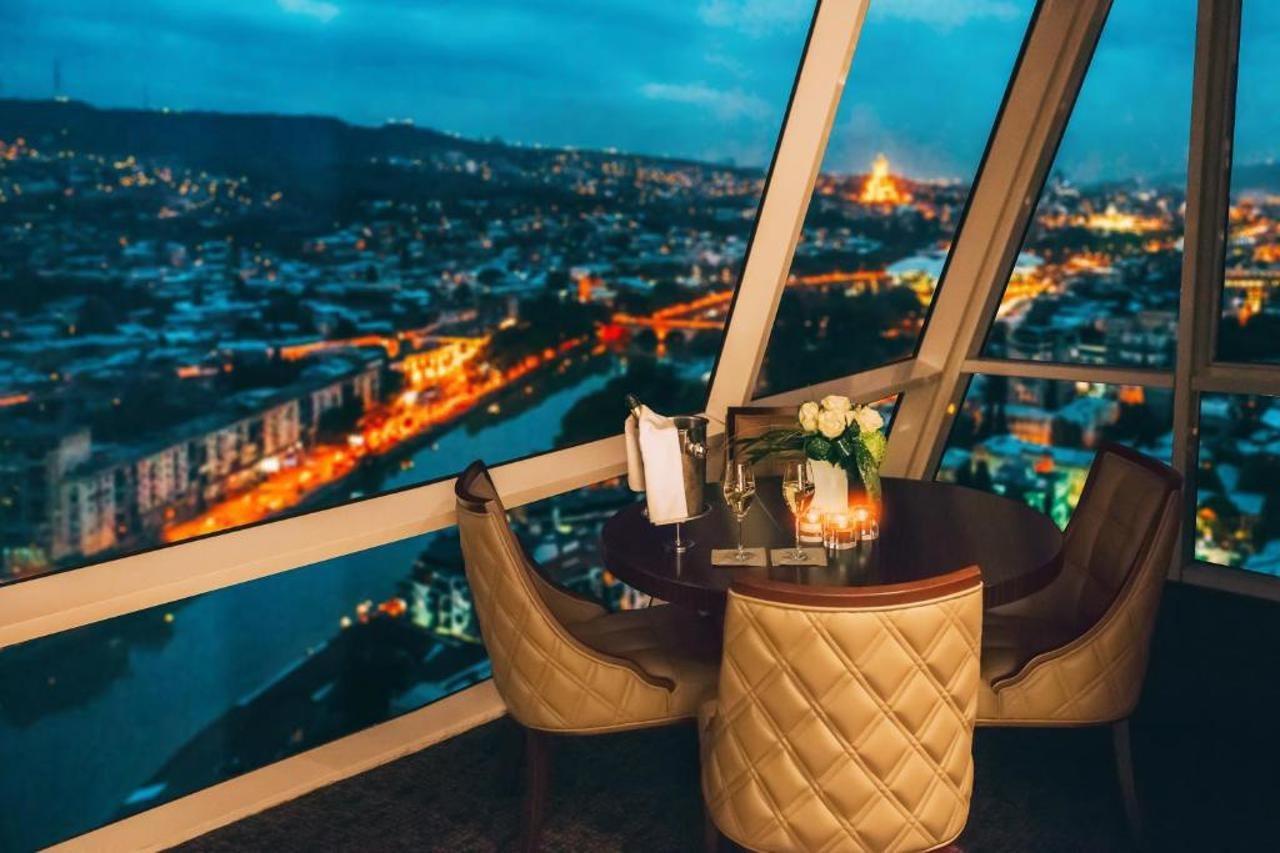 The Biltmore Tbilisi Hotel Exterior photo View from the restaurant