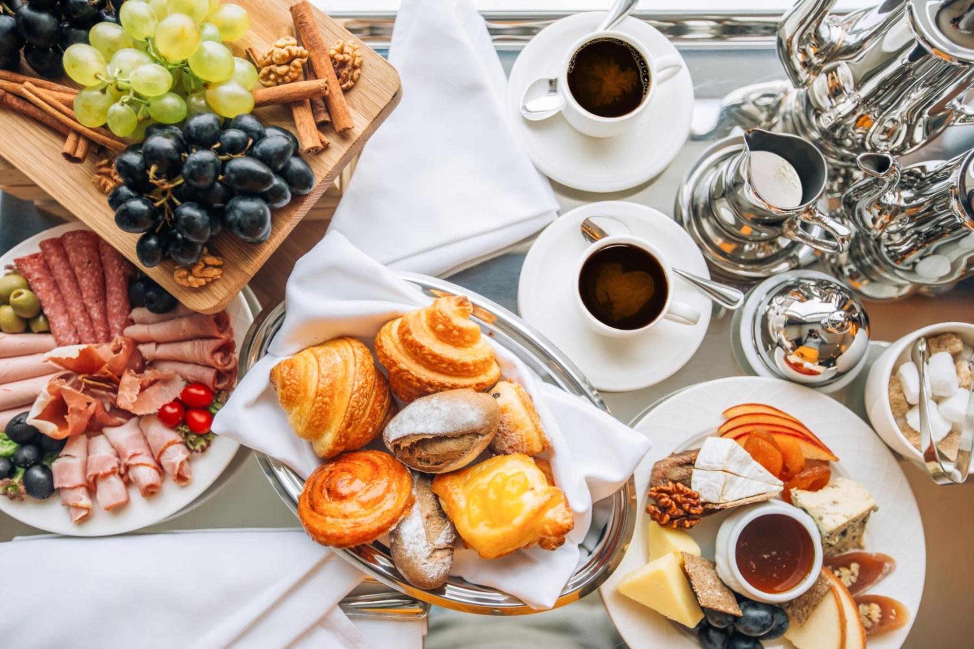 The Biltmore Tbilisi Hotel Exterior photo A continental breakfast